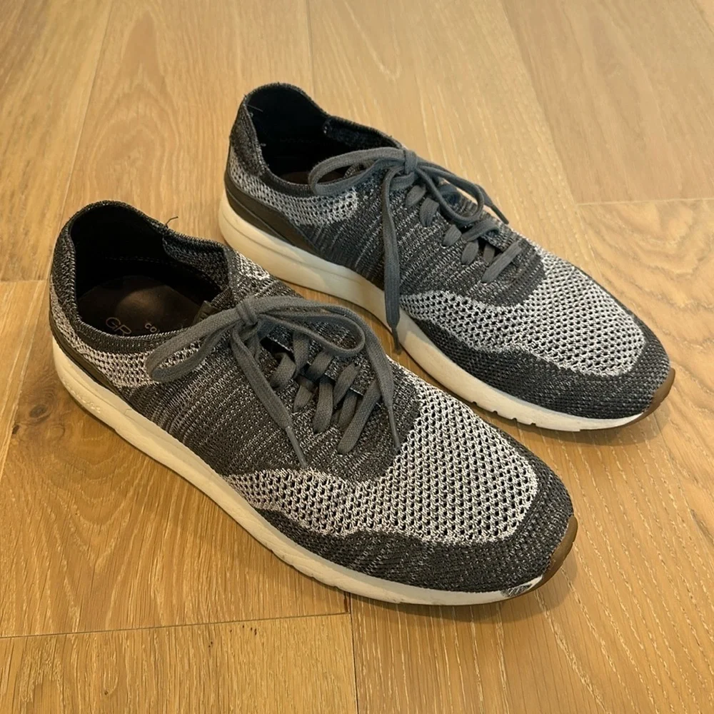 Cole Haan GrandPro Sneakers Runner Stitchlite Knit Men’s Size 10.5 Gray Shoes